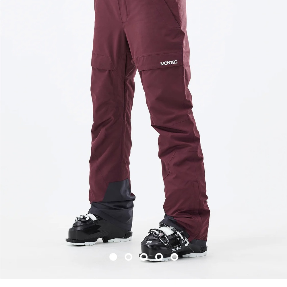 Montec Dune W Women’s Ski pants Burgundy